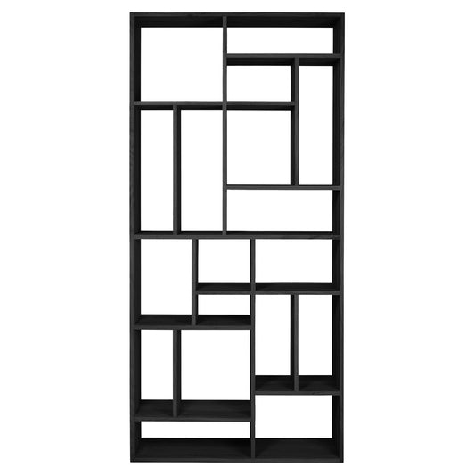 M Rack Bookcase - Black Oak