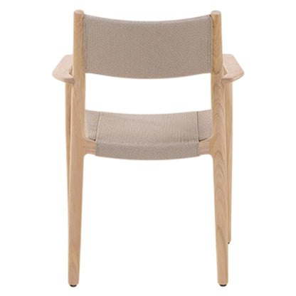Maddalena Arm Chair - Mocca Rope, Teak
