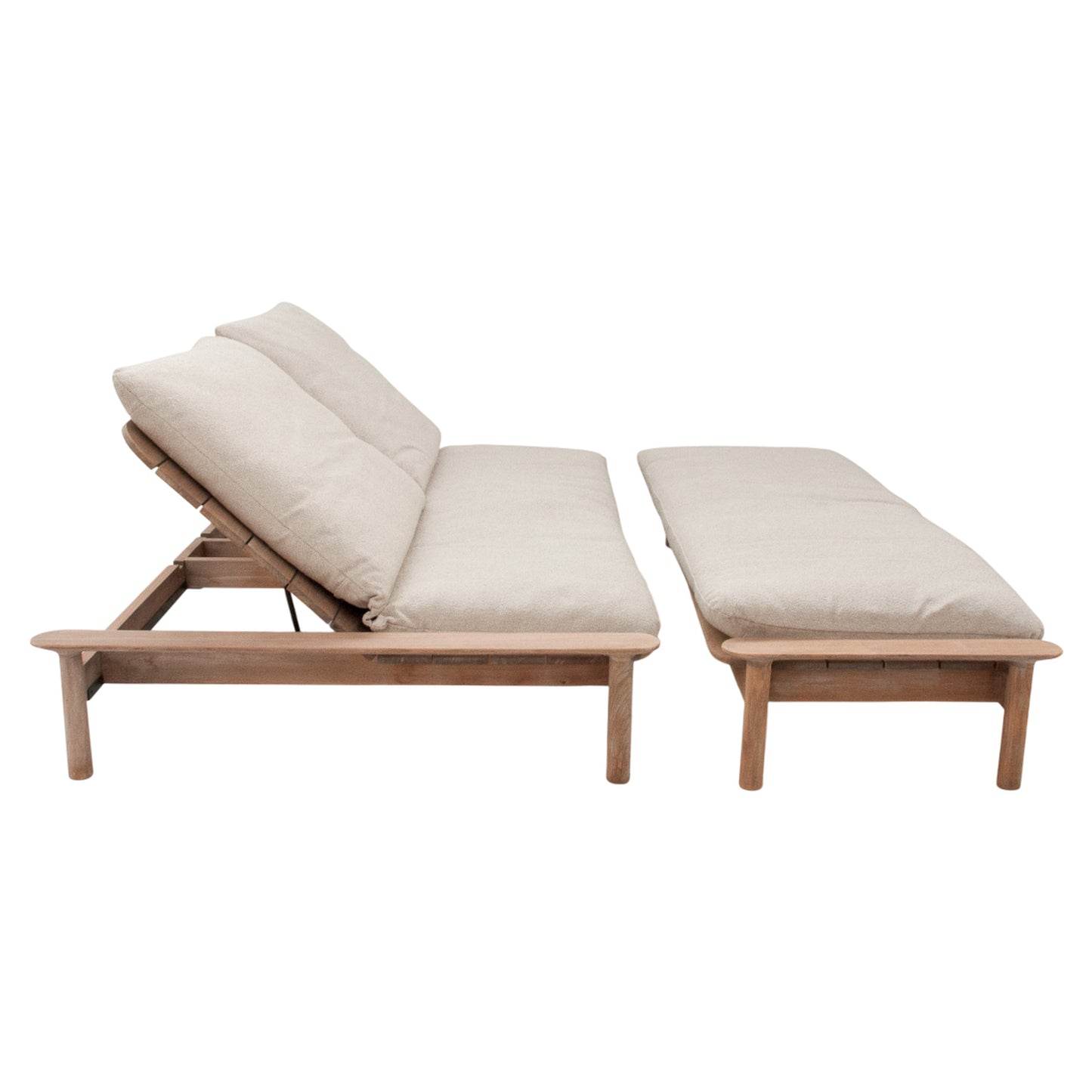 Quick Ship Maddalena Day Bed And Foot Rest