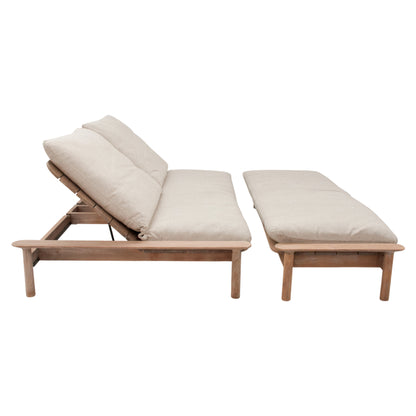 Quick Ship Maddalena Day Bed And Foot Rest
