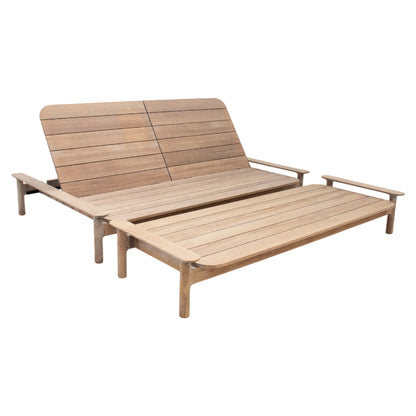 Quick Ship Maddalena Day Bed And Foot Rest