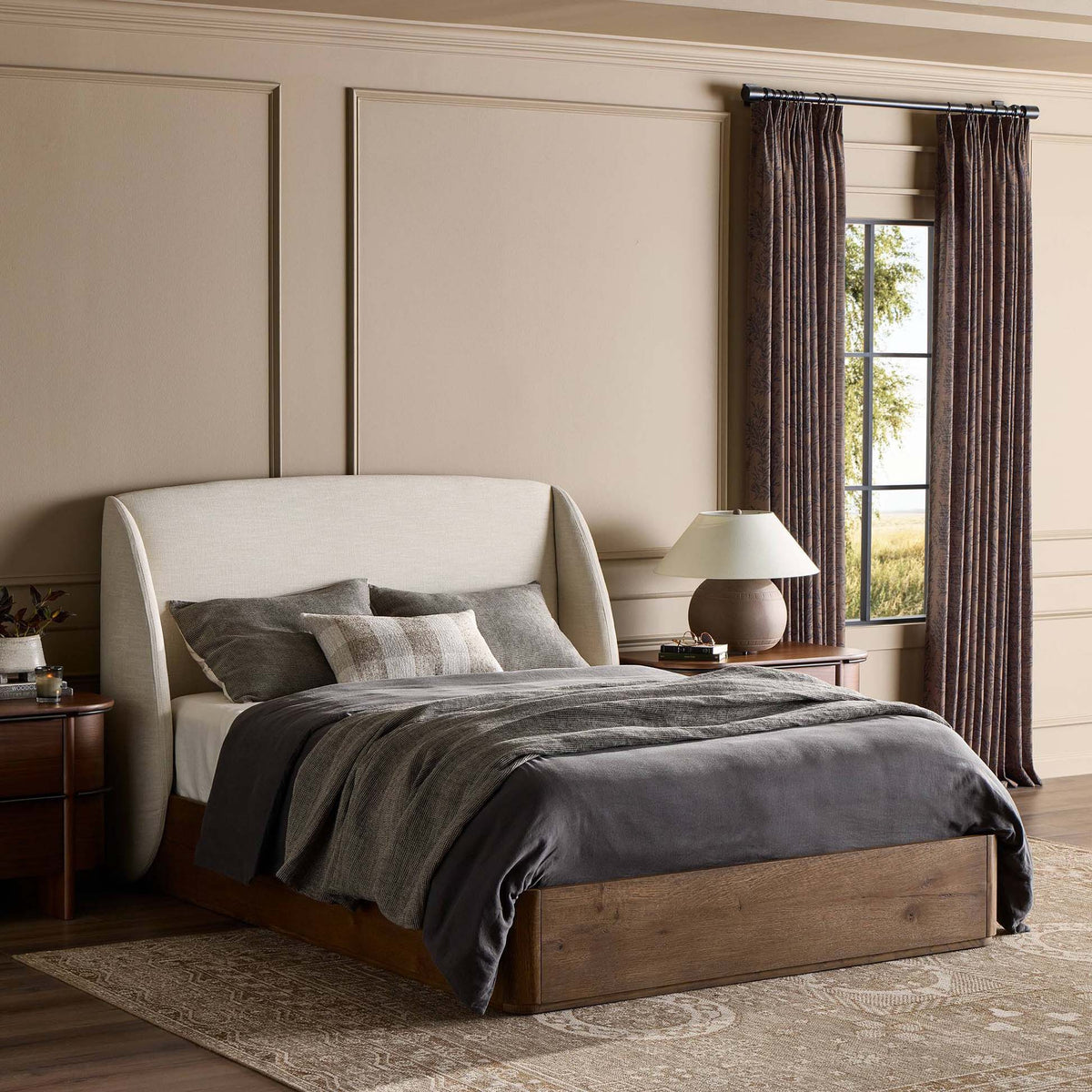 Maeve Bed - Cambric Ivory