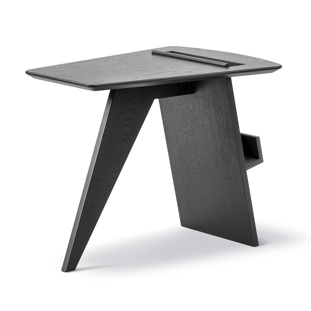 Magazine Table - Black Oak