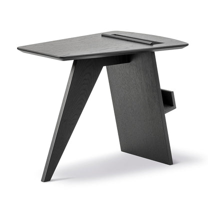 Magazine Table - Black Oak