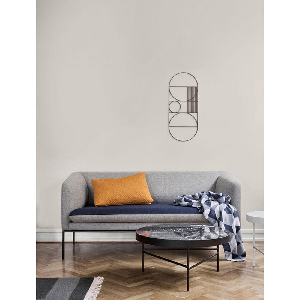 Marble Table  Large - Black