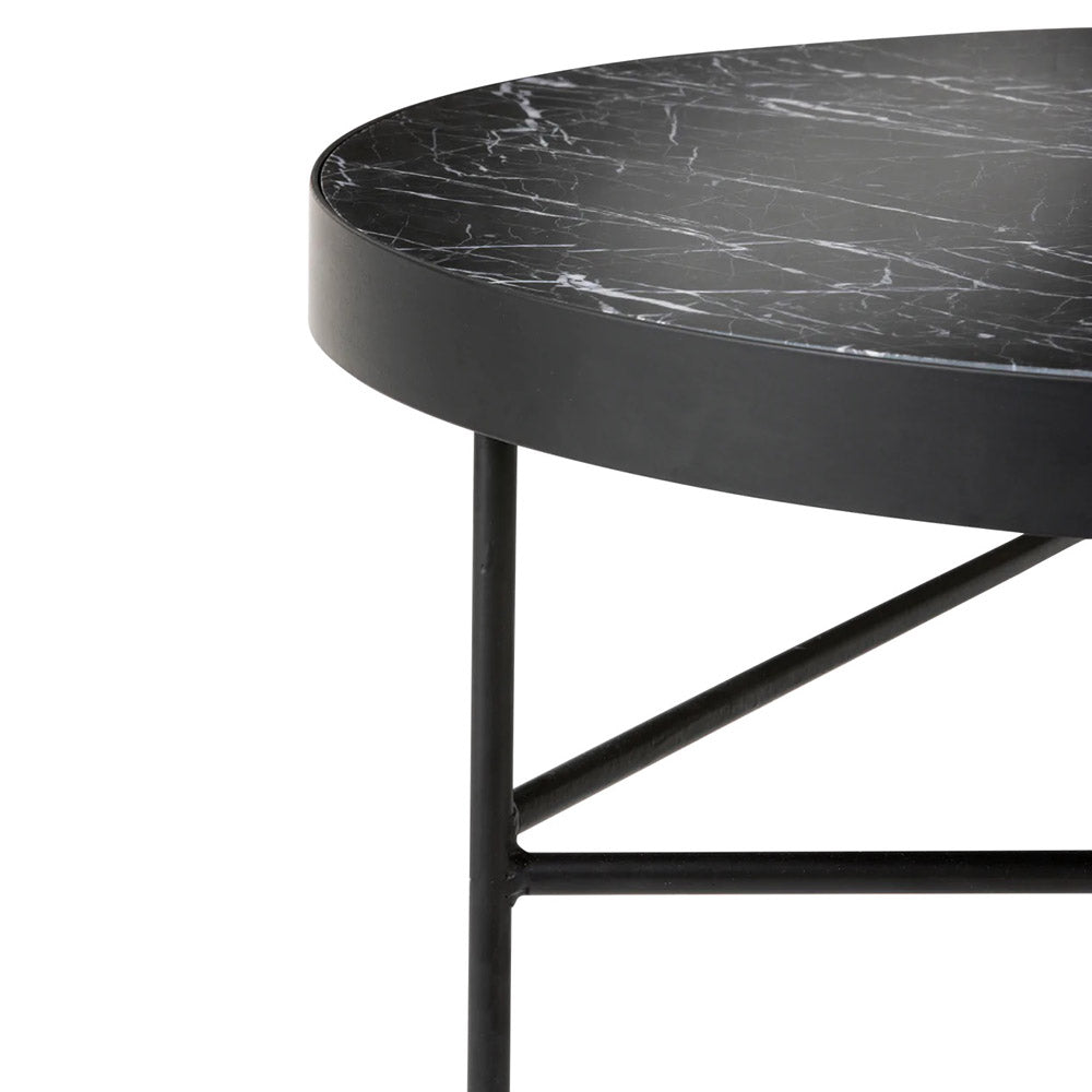 Marble Table Large - Black