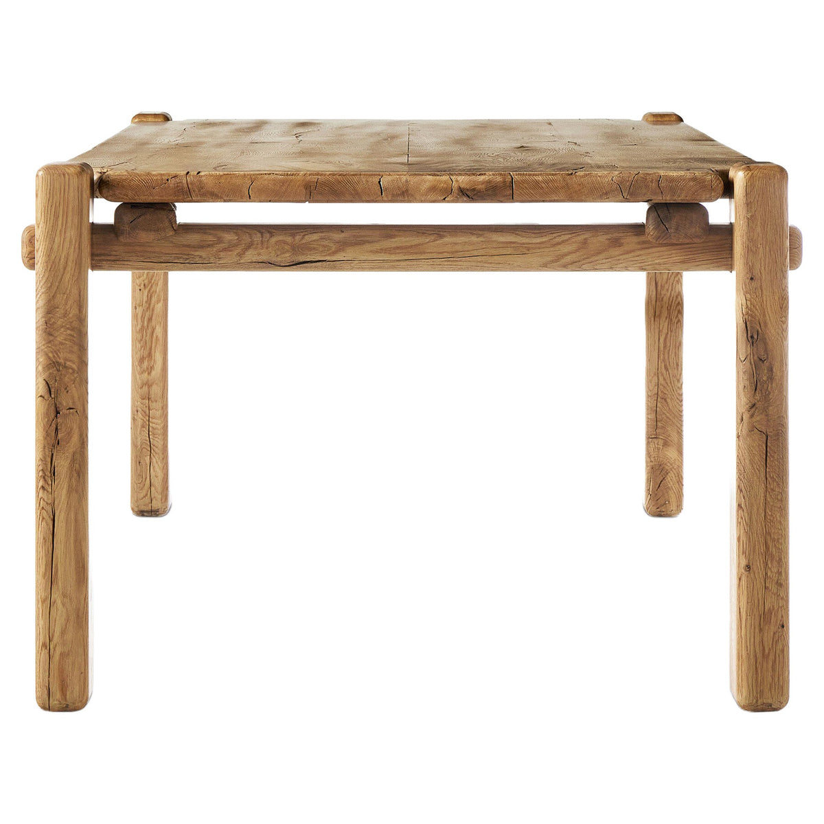 Marcia Dining Table 120" - Natural Reclaimed French Oak