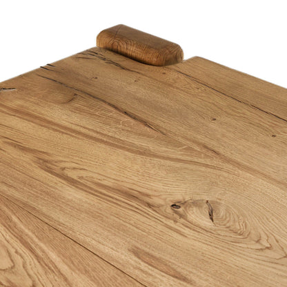 Marcia Dining Table 120" - Natural Reclaimed French Oak