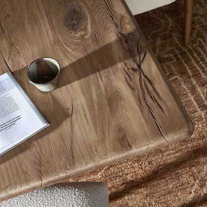 Marcon Dining Table - Natural Reclaimed French Oak