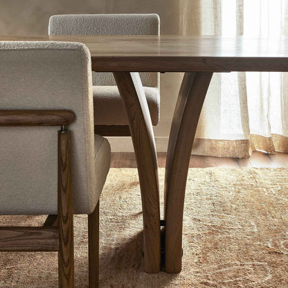Marcon Dining Table - Natural Reclaimed French Oak
