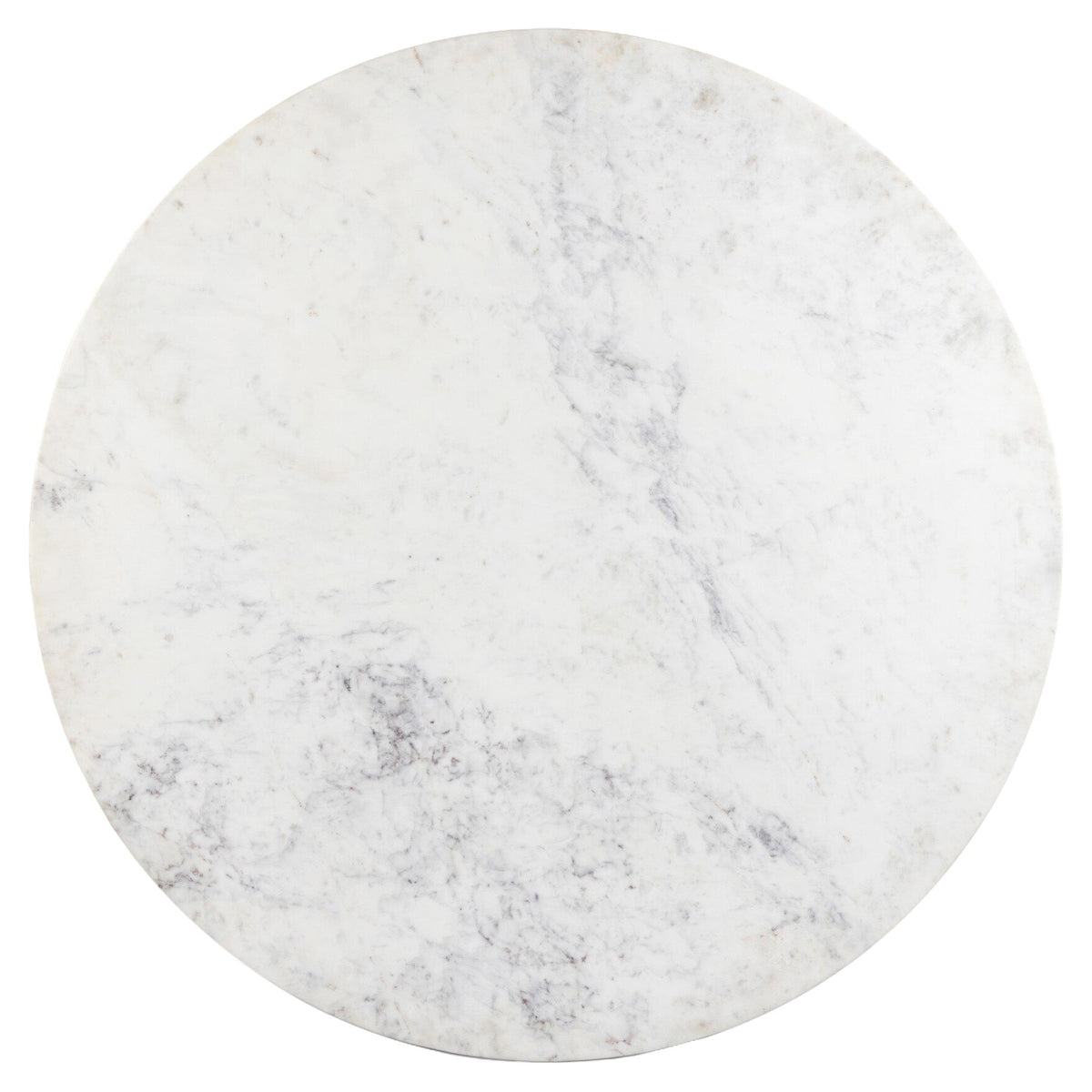 Mariah Round Dining Table 60" - White Marble