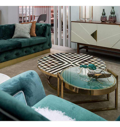 Marseille Side Table - Sage