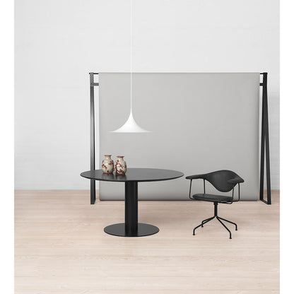 Masculo Fully Upholstered Meeting Chair - Swivel Base