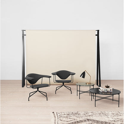 Masculo Fully Upholstered Meeting Chair - Swivel Base