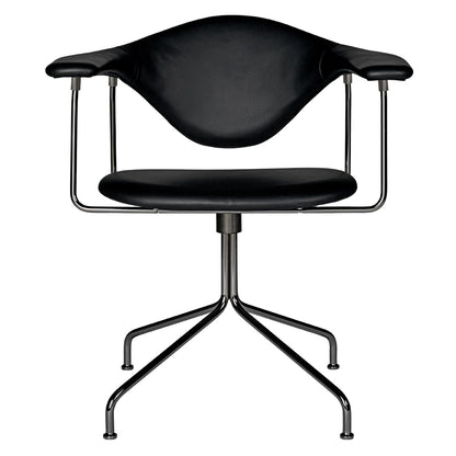 Masculo Fully Upholstered Meeting Chair - Swivel Base