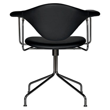 Masculo Fully Upholstered Meeting Chair - Swivel Base