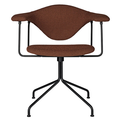 Masculo Fully Upholstered Meeting Chair - Swivel Base