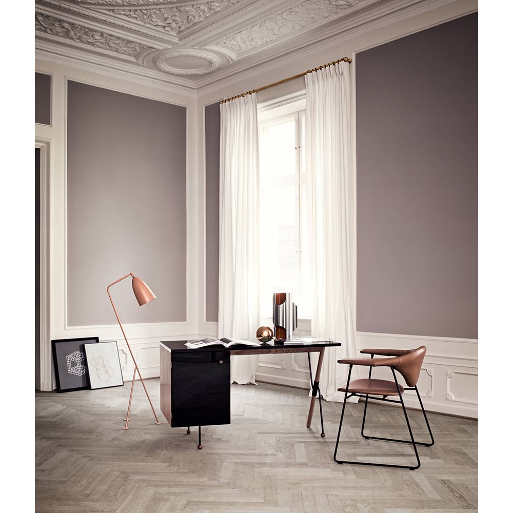 Masculo Fully Upholstered Dining Chair - Sledge Base