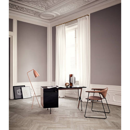 Masculo Fully Upholstered Dining Chair - Sledge Base