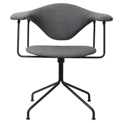 Masculo Fully Upholstered Meeting Chair - Swivel Base