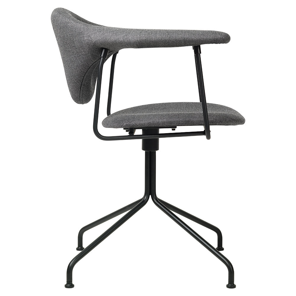 Masculo Fully Upholstered Meeting Chair - Swivel Base