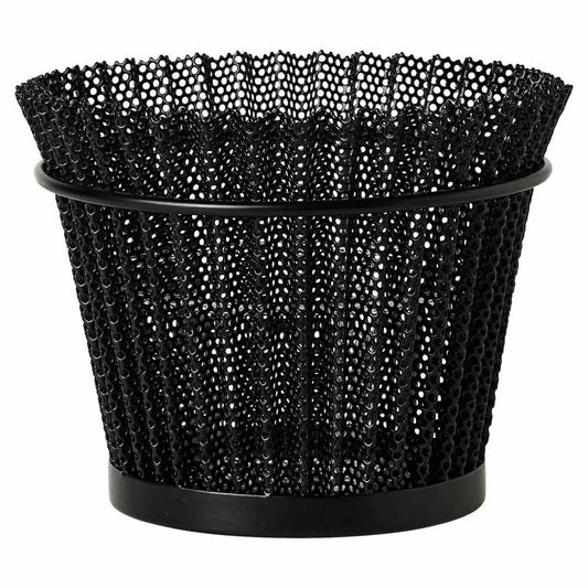 Mategot Small Flower Pot - Soft Black