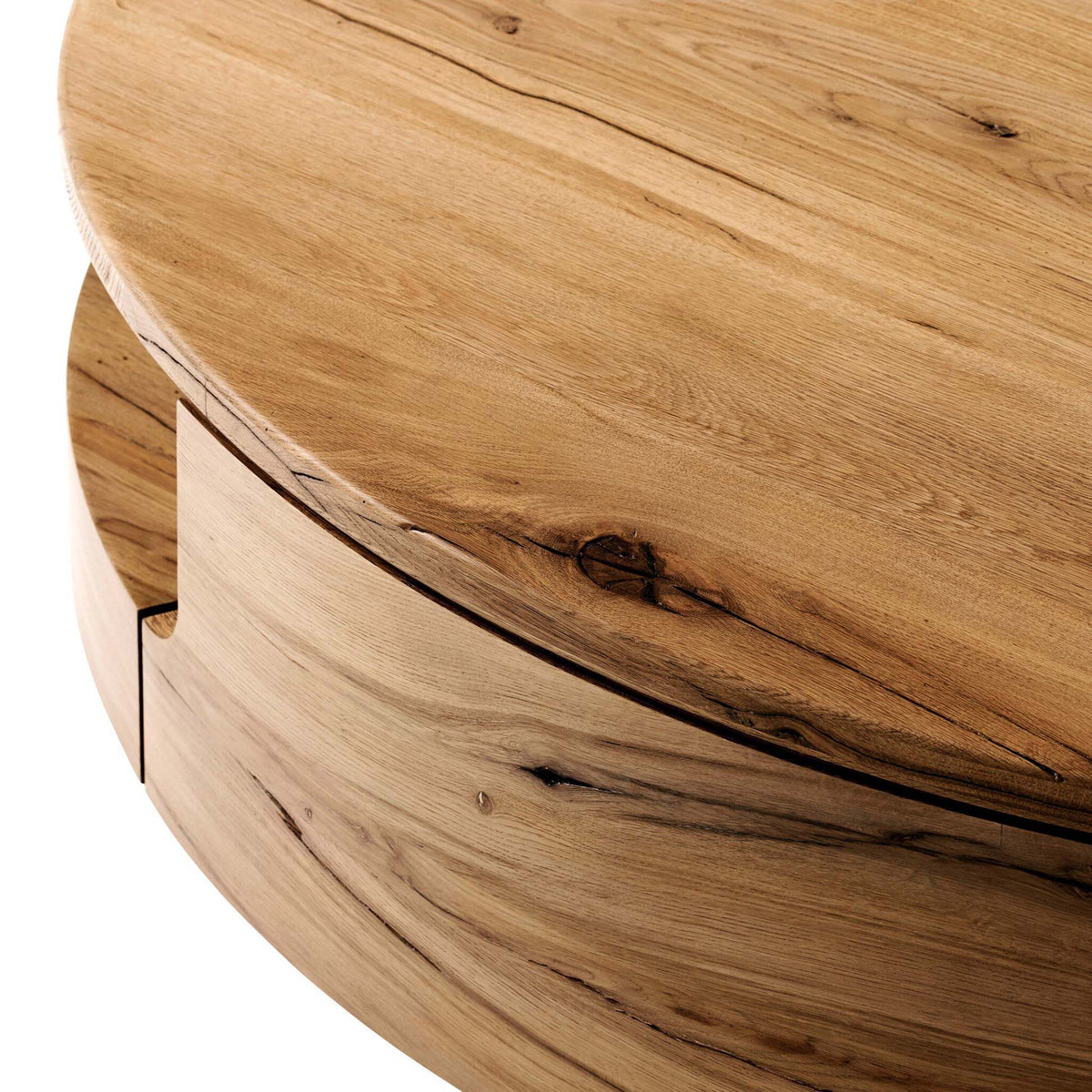 Matheus Coffee Table - Natural Reclaimed French Oak
