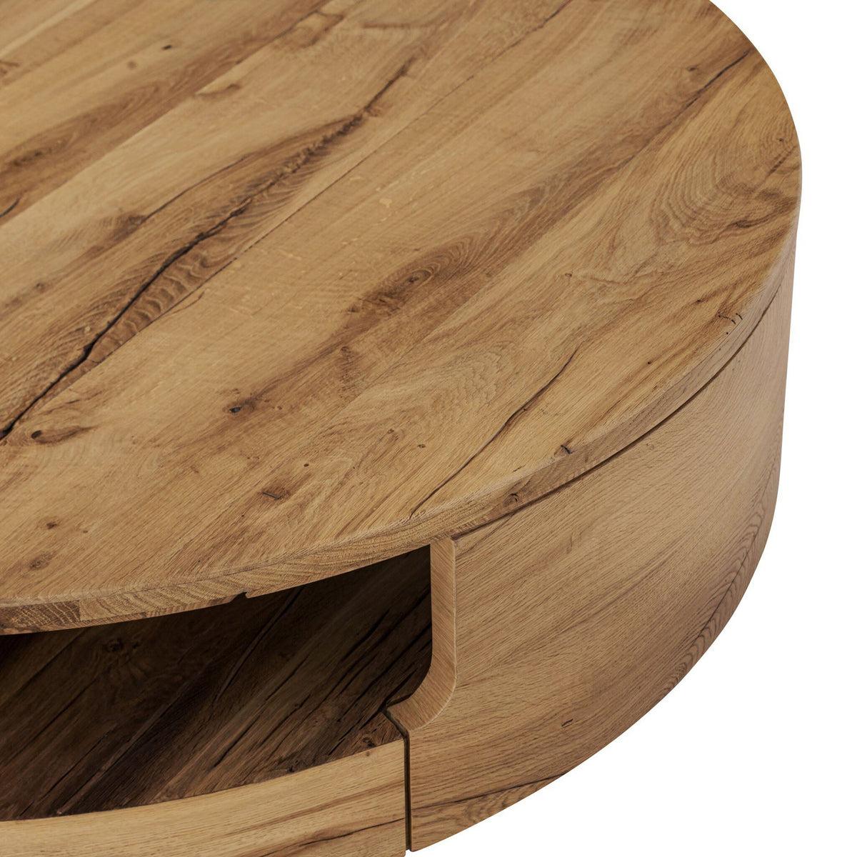 Matheus Coffee Table - Natural Reclaimed French Oak