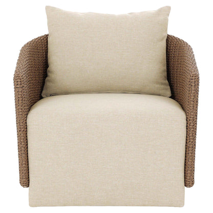 Maven Outdoor Swivel Chair - Alessi Buff