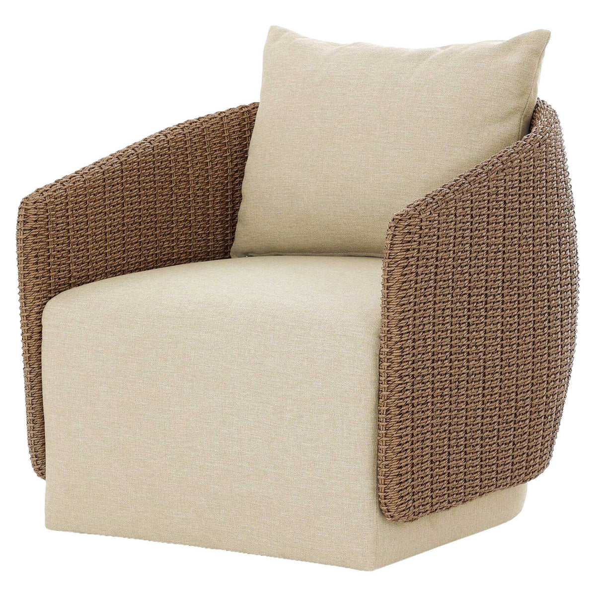 Maven Outdoor Swivel Chair - Alessi Buff