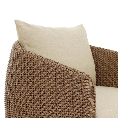 Maven Outdoor Swivel Chair - Alessi Buff
