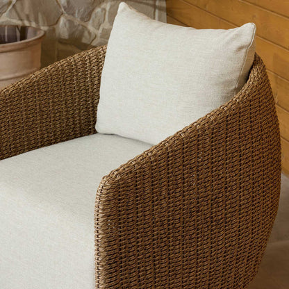 Maven Outdoor Swivel Chair - Alessi Buff