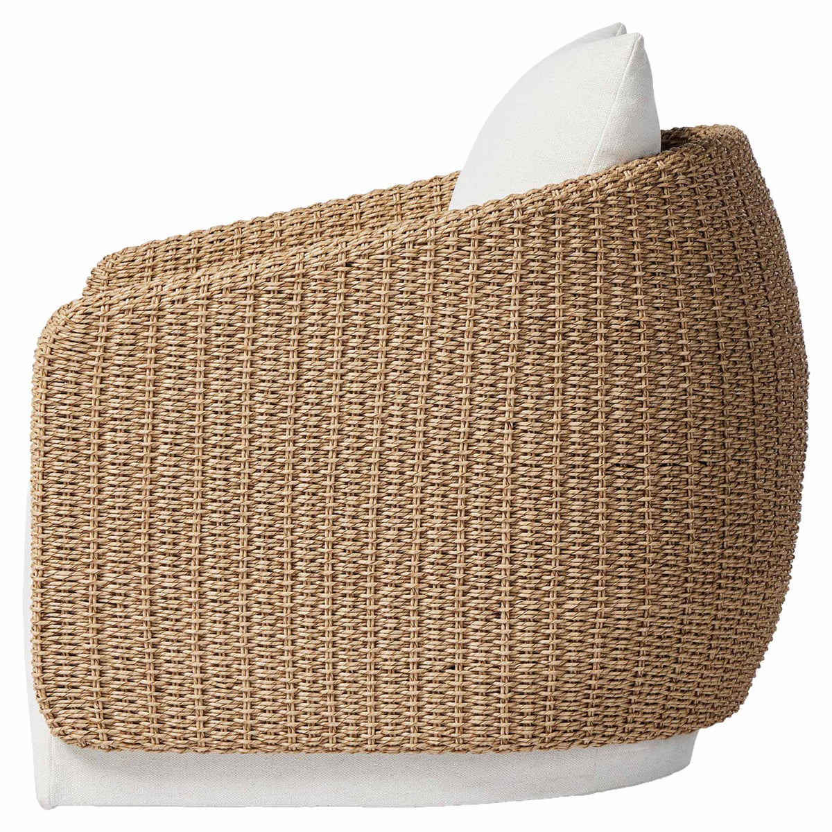 Maven Outdoor Swivel Chair - Alessi Linen