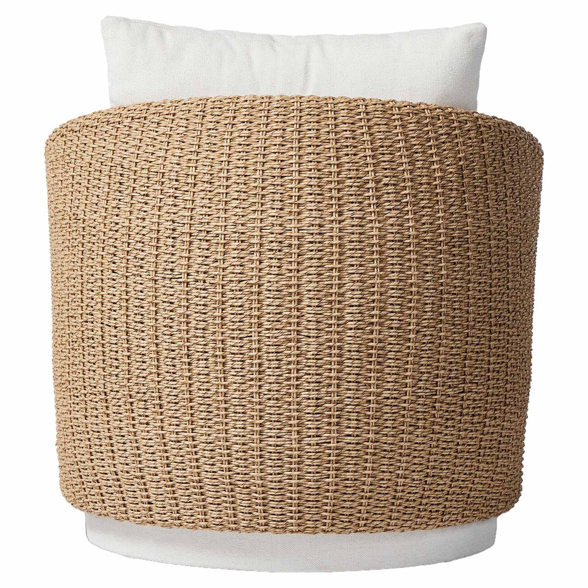 Maven Outdoor Swivel Chair - Alessi Linen