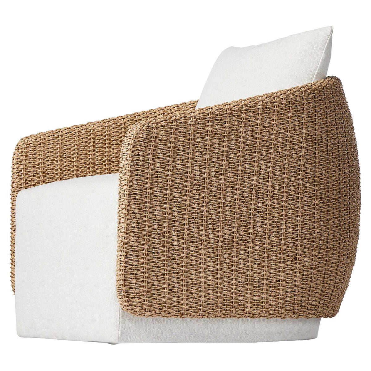 Maven Outdoor Swivel Chair - Alessi Linen