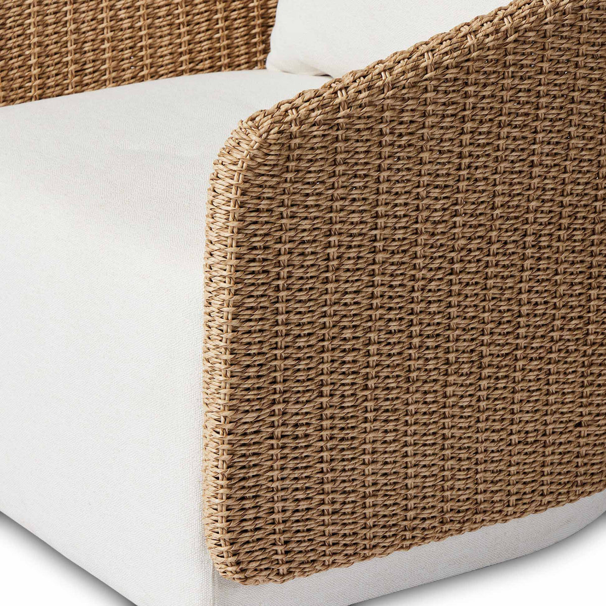 Maven Outdoor Swivel Chair - Alessi Linen