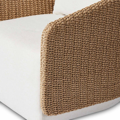 Maven Outdoor Swivel Chair - Alessi Linen