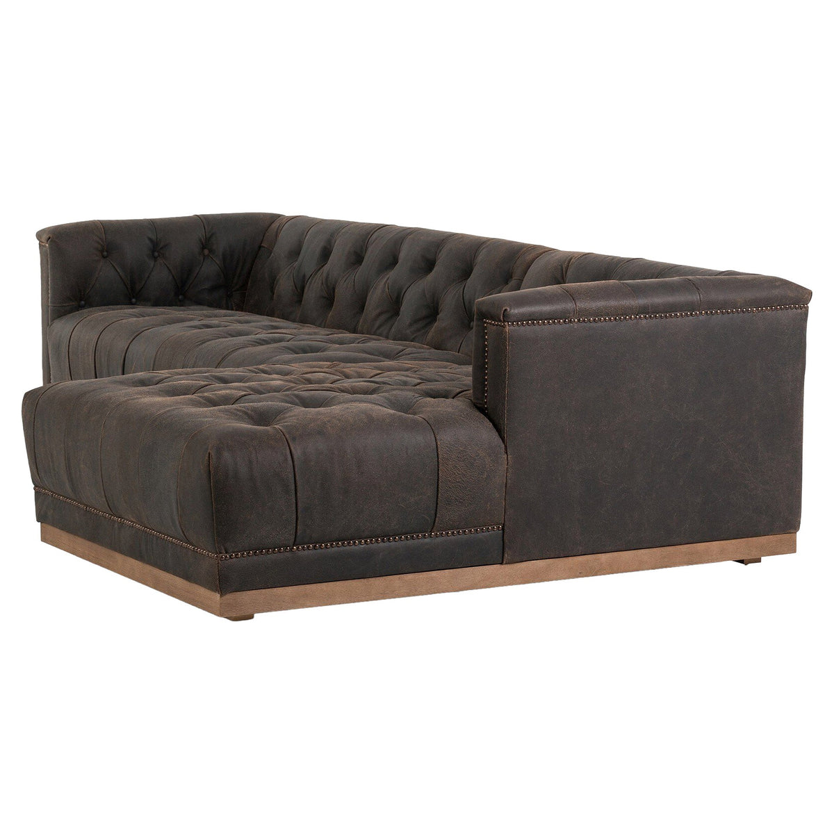 Maxx 2-Piece Sectional - Destroyed Black