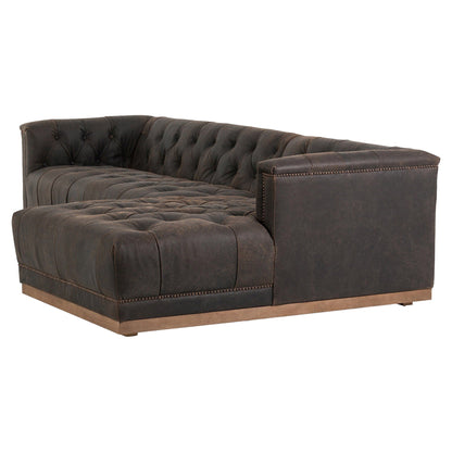 Maxx 2-Piece Sectional - Destroyed Black