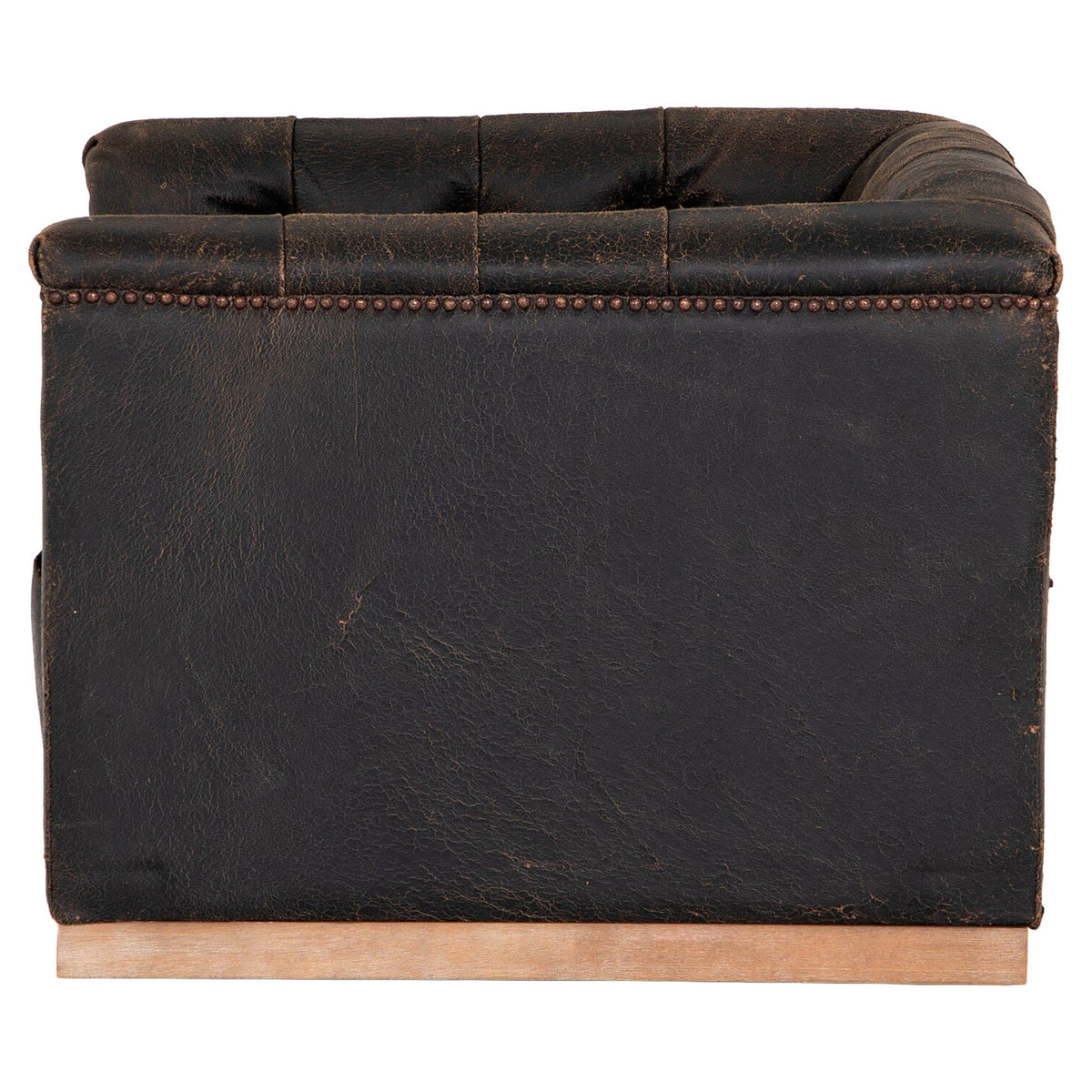 Maxx Swivel Chair - Destroyed Black