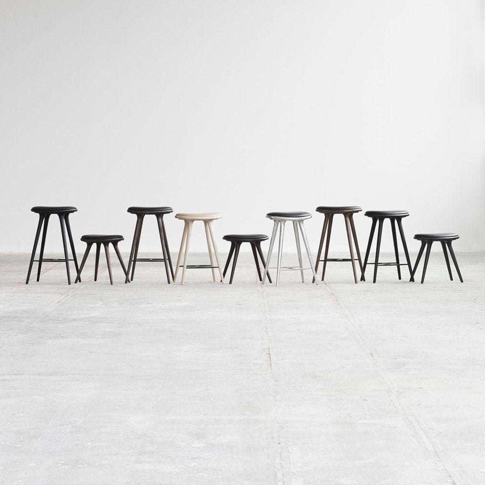 MD Counter Stool - Dark Stained Beech