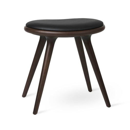 MD Low Stool - Dark Stained Beech