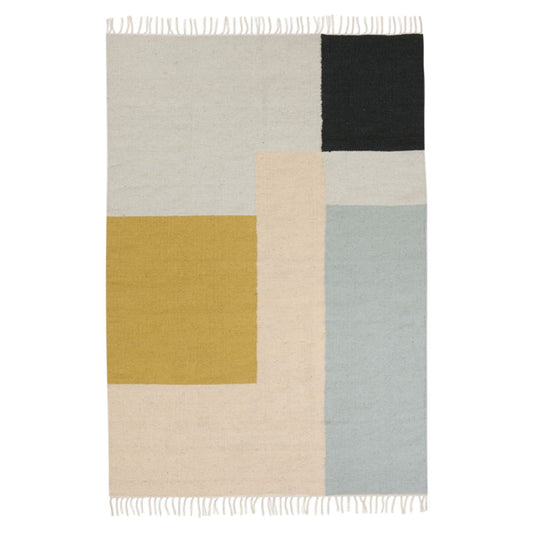 Medium Kelim Rug - Squares