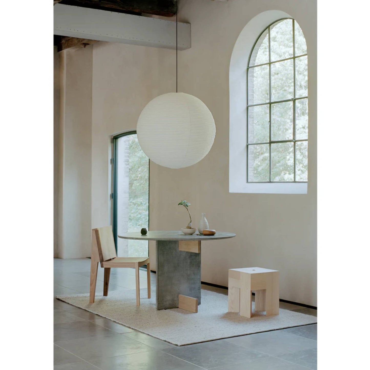 Melange Sky Rug - Silver