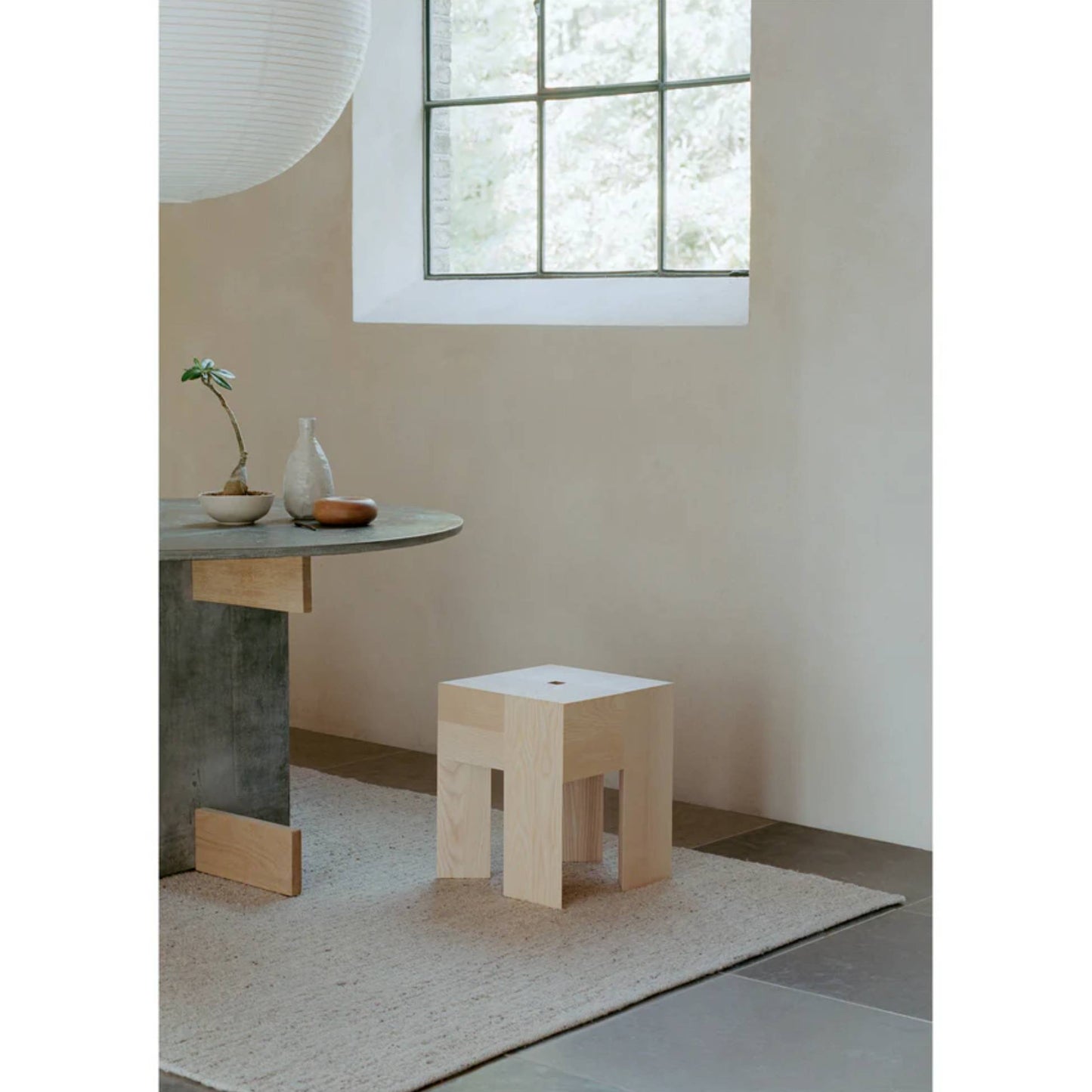 Melange Sky Rug - Silver