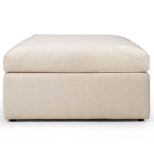 Mellow Footstool - Off White