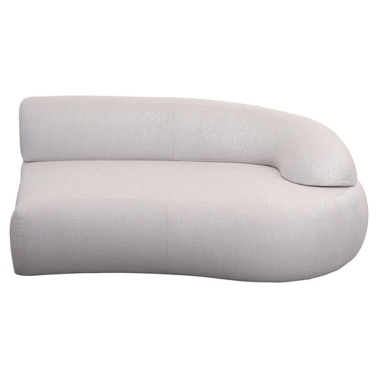 Mellow Outdoor Sofa - Right Module With Long Backrest, Sand