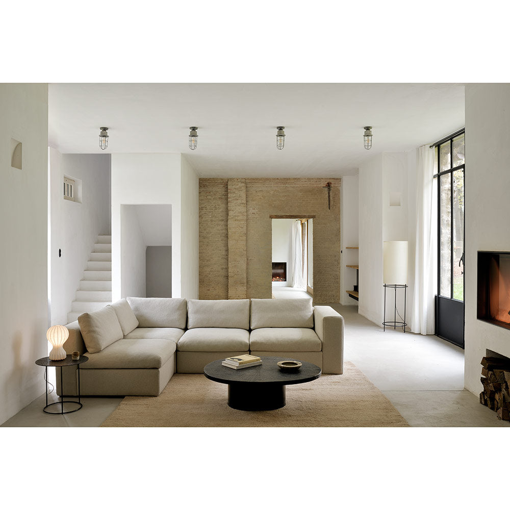Mellow Square Corner Modular Sofa - Off White