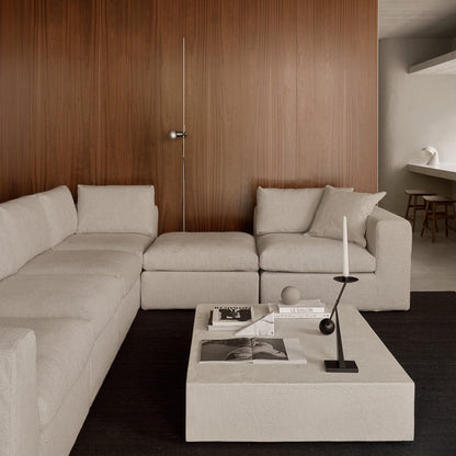 Mellow Square Corner Modular Sofa - Off White