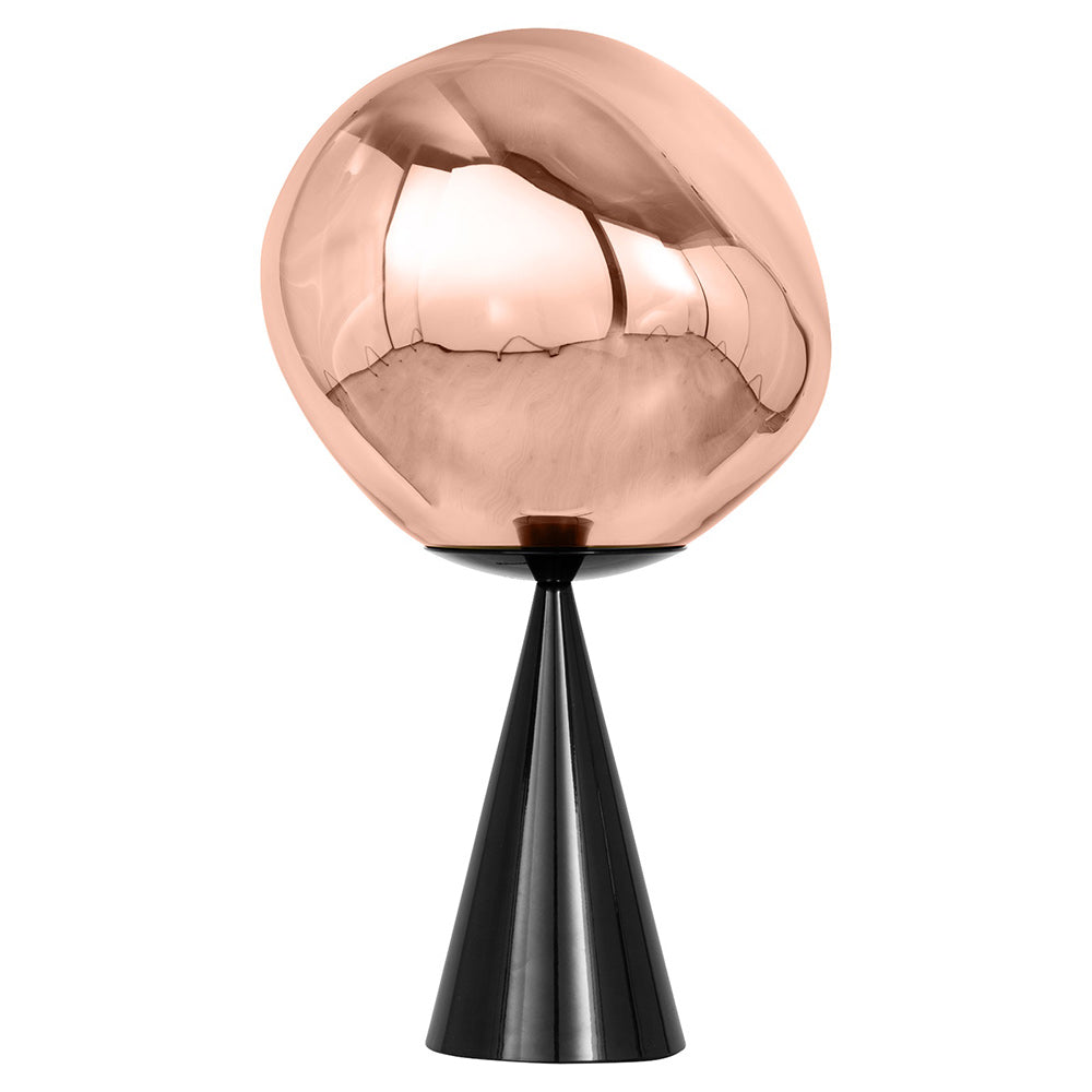 Melt Cone Fat Table Lamp - Copper